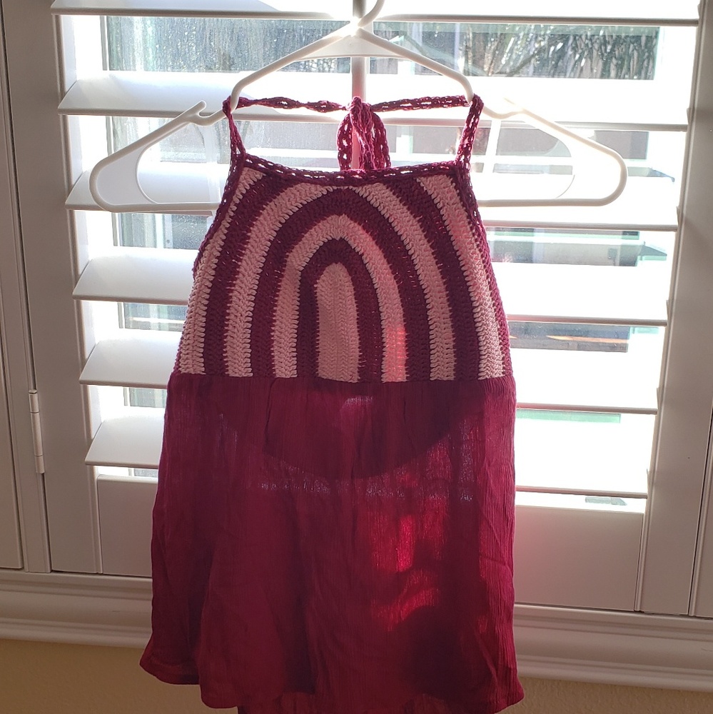 Girls Knitted halter top